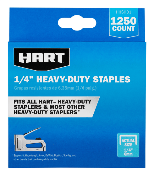 1/4" Heavy-Duty Staples