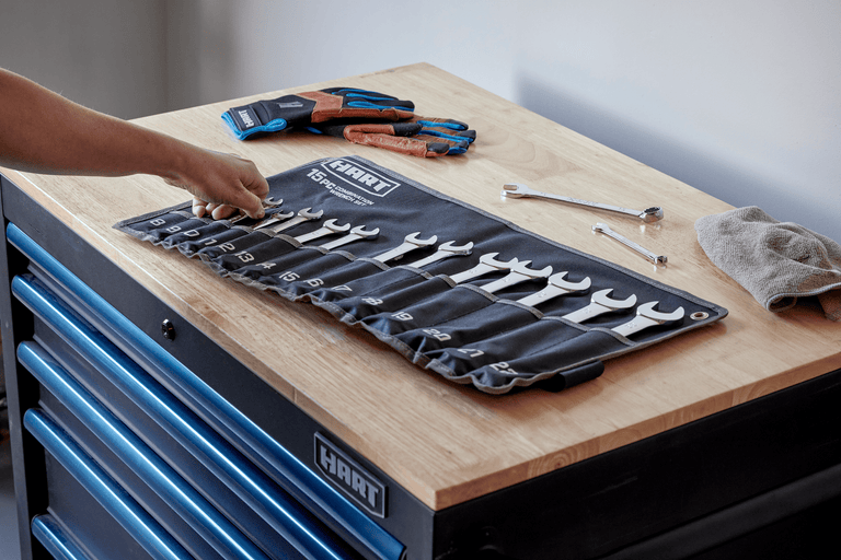 15 PC MM Combo Wrench Set