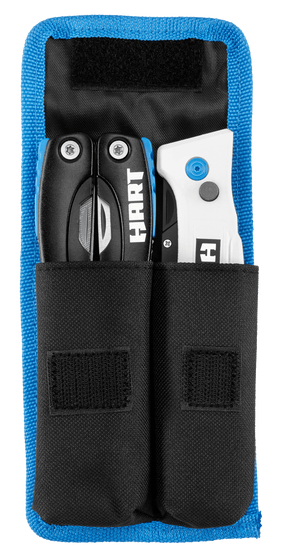 16-IN-1 Multi-Tool & Compact Flip Utility Knife Combo with Storage Pouch