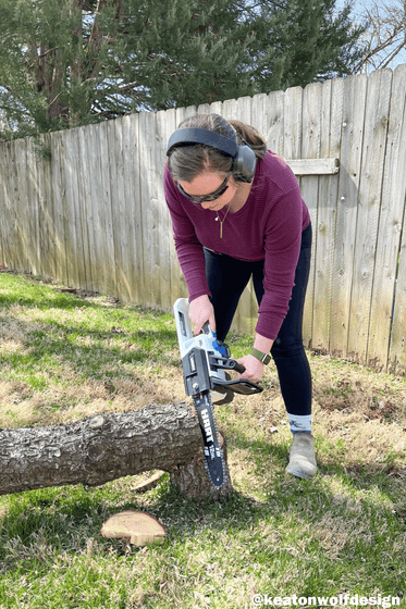 20V 12" Chainsaw (Battery and Charger Not Included)