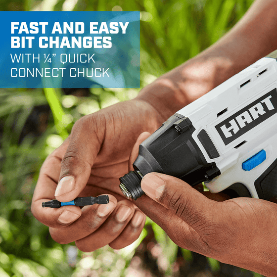 HART 20V Impact Driver Kit: Powerful & Versatile for Any Project
