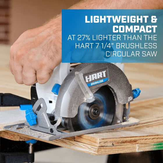 20V 5-1/2" Compact Brushless Circular Saw (Battery & Charger Not Included)