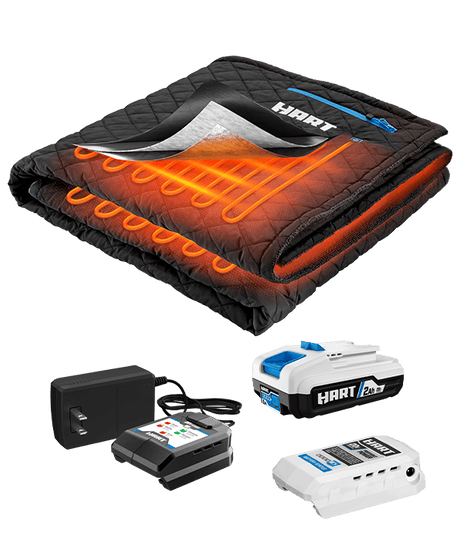 20V Cordless Heated Blanket Kit