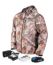 Kit de chaqueta térmica inalámbrica camuflada de 20 V