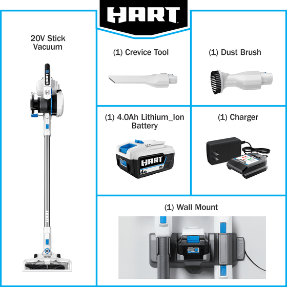 20V Cordless Stick Vacuum Kit