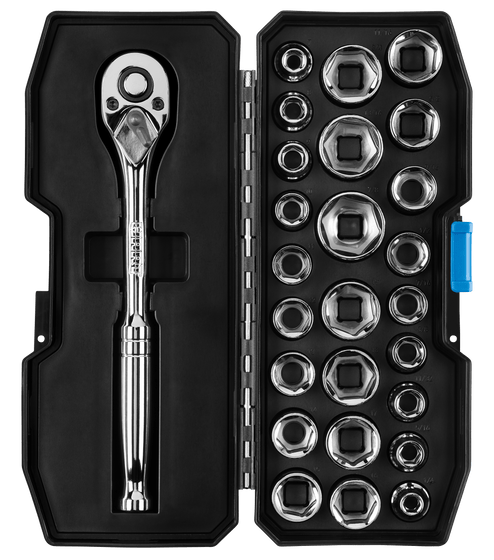 26 PC. 3/8" Drive Mechanics Tool Set