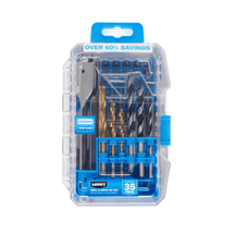 35 PC. Drill & Drive Bit Set