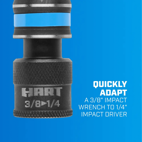 3/8” to 1/4” Quick Change Impact Wrench Adapter