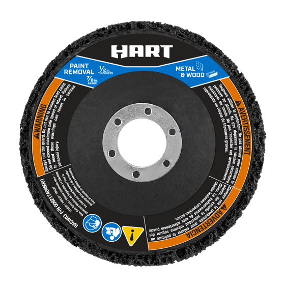 4-1/2" Paint Removal Grinding Wheel