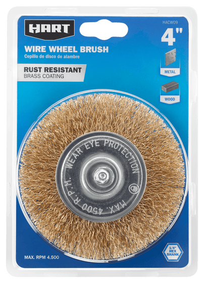 4" Wire Wheel Brush