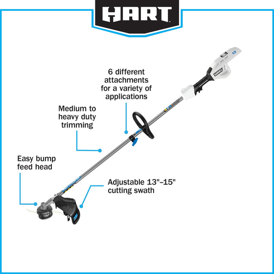 40V 15" String Trimmer Kit- Attachment Capable