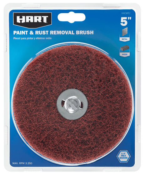 5" Paint & Rust Removal Brush