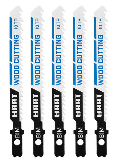 5 PC. 10 TPI Jigsaw Blades