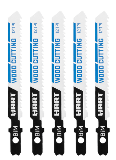 5 PC. 12 TPI Jigsaw Blades