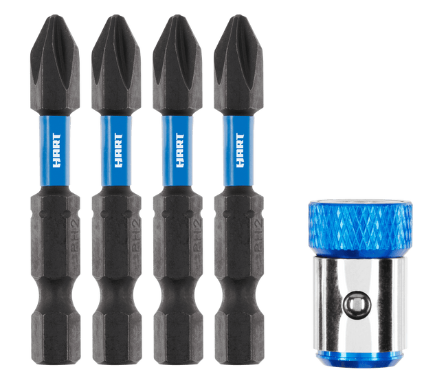 5 PC. Impact Drive Bit Set - PH2