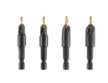 5 PC. Titanium Countersink Bit Set