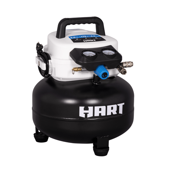 6 Gallon 1.5 HP Pancake Air Compressor