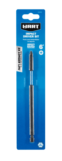 6" Impact Driver Bit