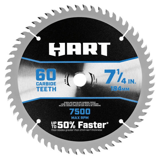 7-1/4" 60 Tooth Circular Saw Blade