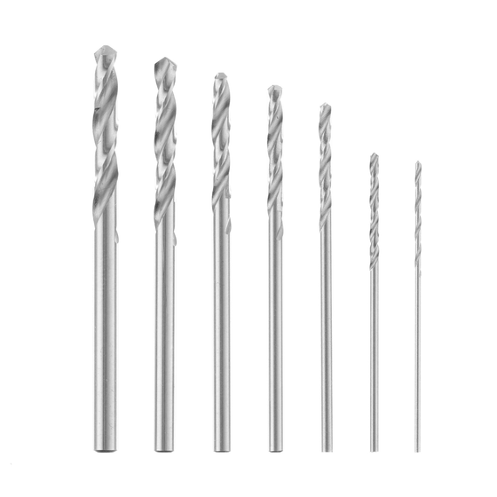 7 PC Small Drill Bit Set