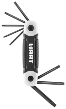 Juego de 8 destornilladores torx plegables