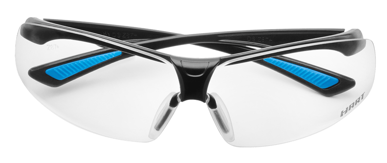 Gafas de seguridad transparentes con calce flexible