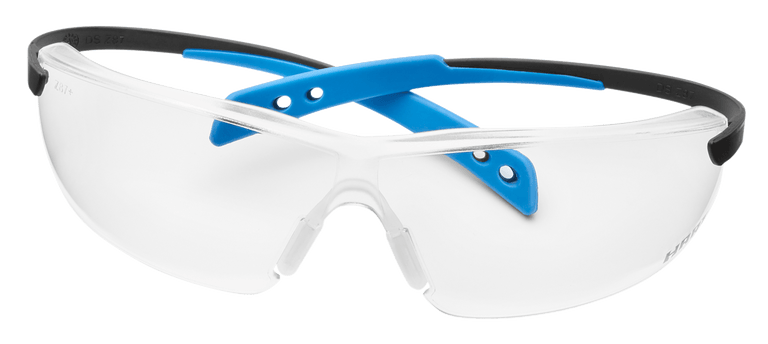 Clear Wrap-Around Safety Glasses