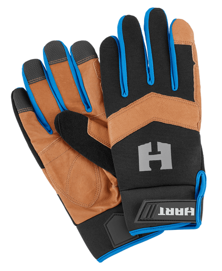 Leather Palm Gloves - Extra Large