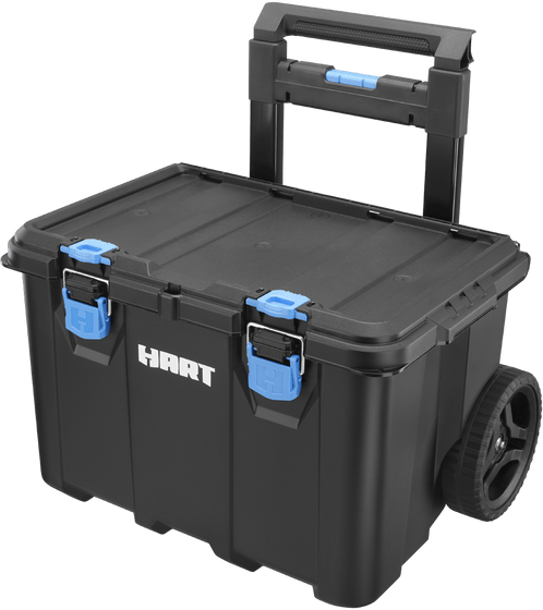 HART Stack System Tool Box with Small Blue Organizer & Dividers, Fits HARTs  Modular Storage System