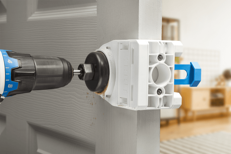 Wood Door Lock Installation Kit