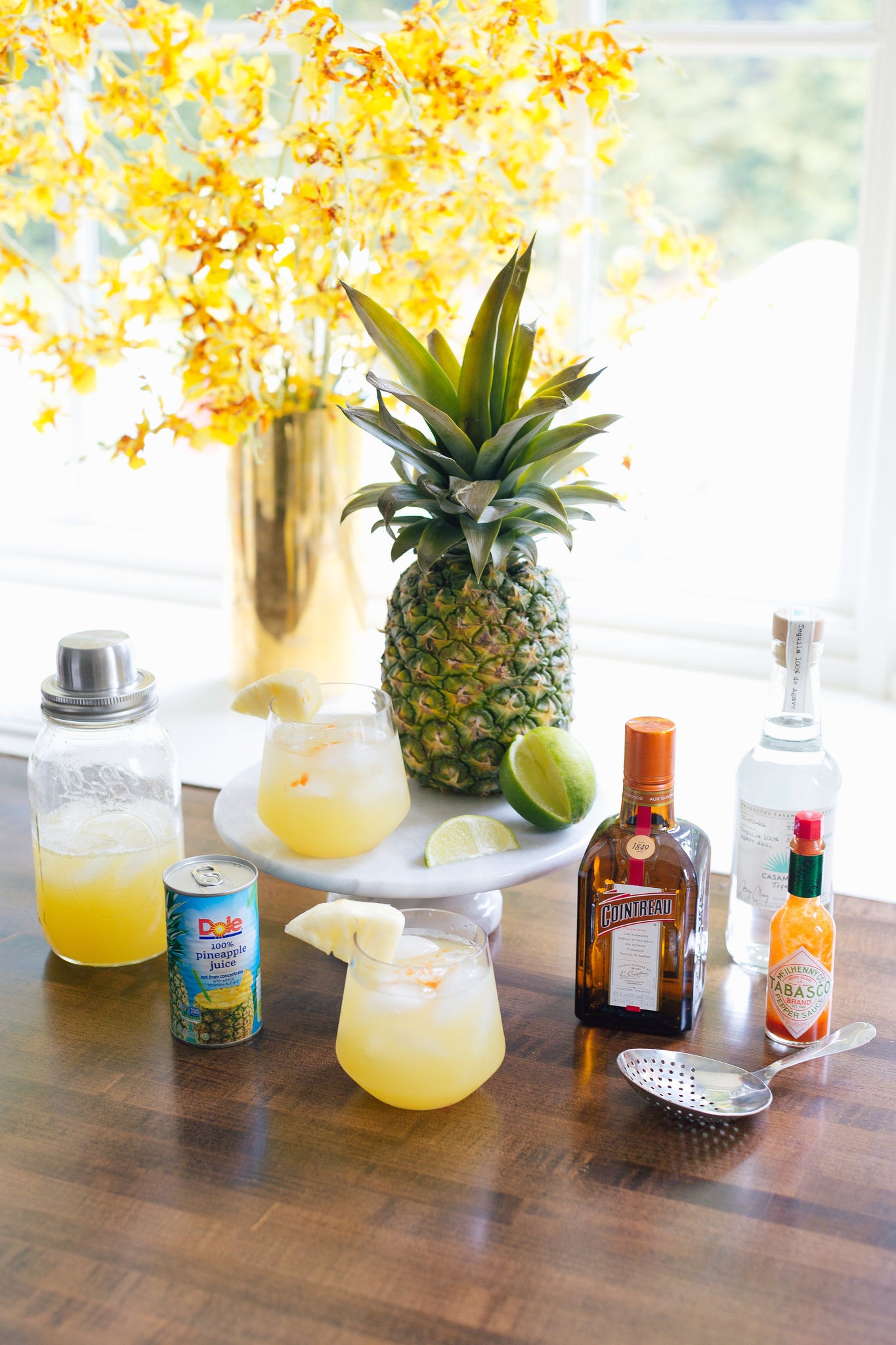 pineapple chili margarita 