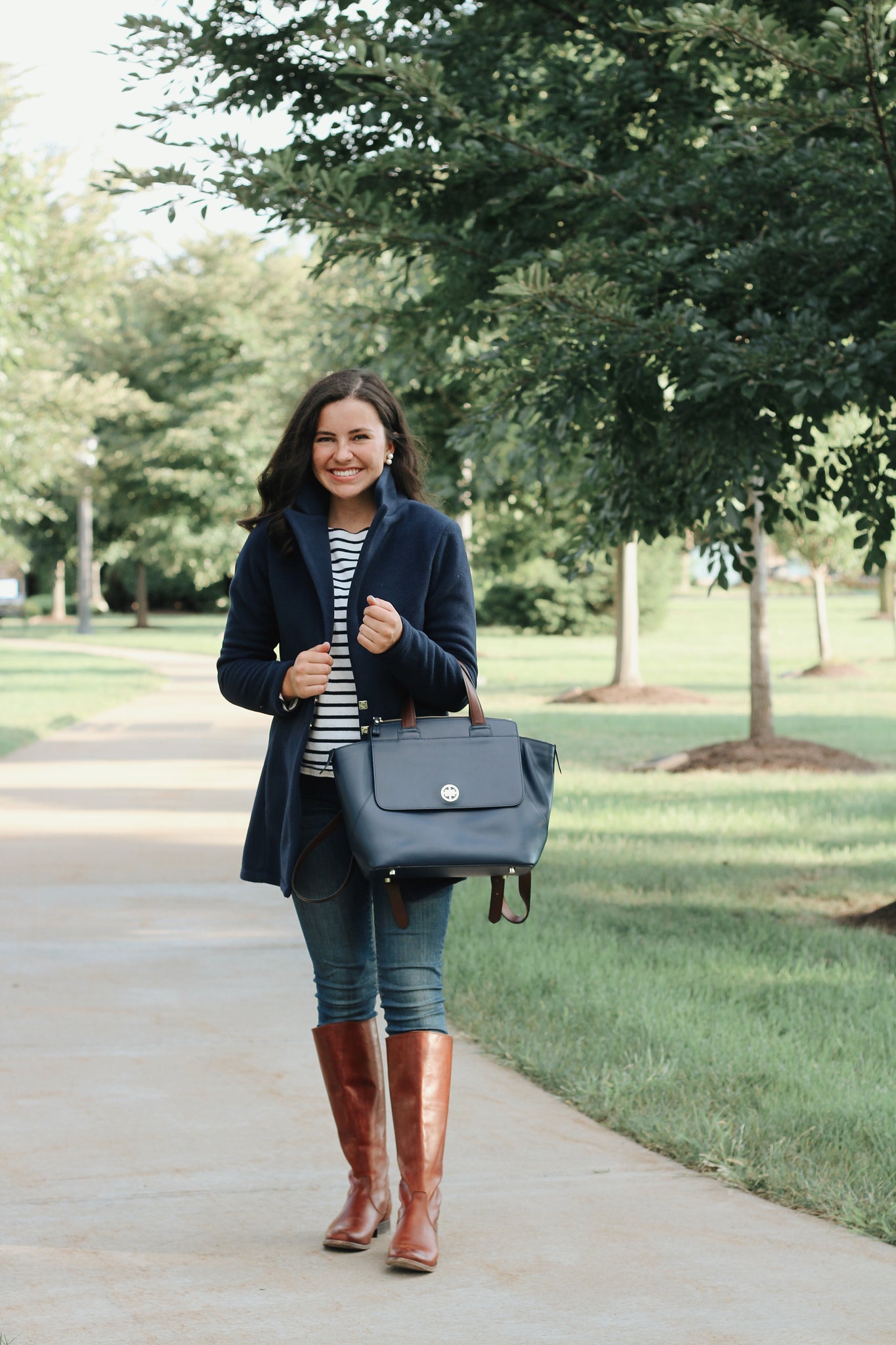 dudley stephens fleece blazer on belle of the ball