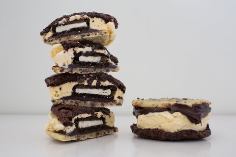 The Slutty Brownie Ice Cream Sandwich The Back Alley Bakeshop