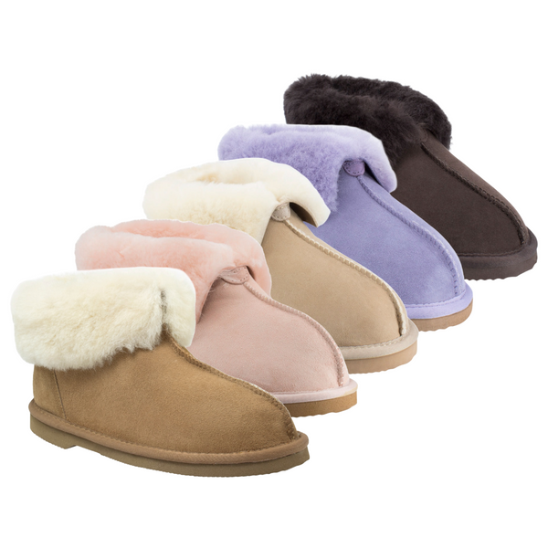 UGG Platinum Classic Ankle Slipper - Australian Made in Chestnut, Sand, Chocolate, Pink and Puprle Colours.
