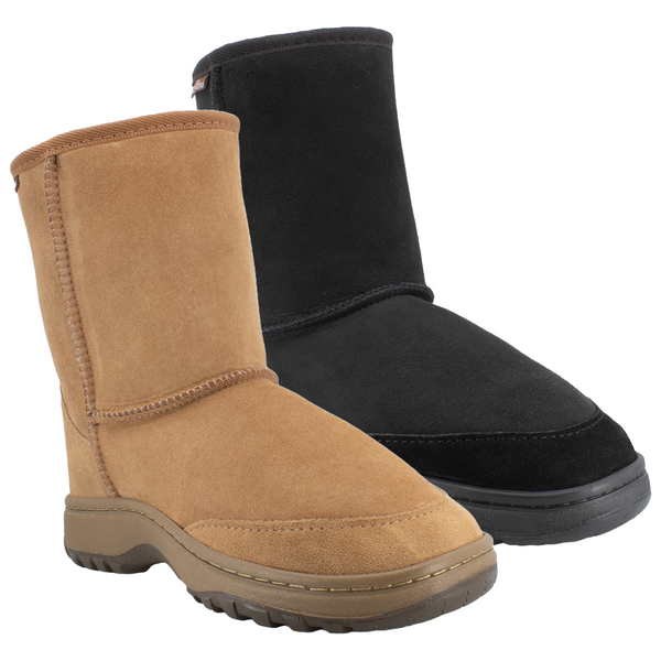 UGG Platinum Terrain Outdoor Boots - Australian Made in Black and Chestnut colours.