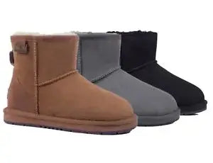 UGG Premium Mini Classic Boots in Black, Chestnut and Grey Colours