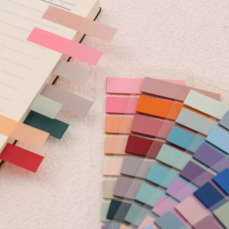 200/pcs Transparent Sticky Note Sticky for Page Marker