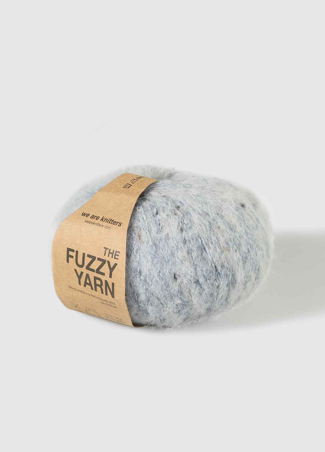 The Fuzzy Yarn Marbled Grey – weareknitters