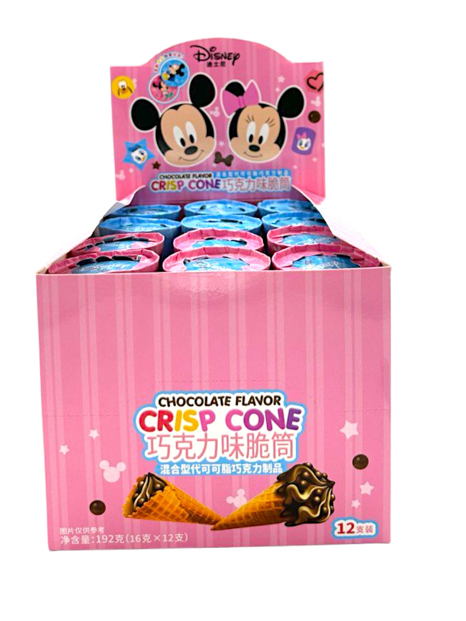 DISNEY Chocolate Chip Cone(12pk)