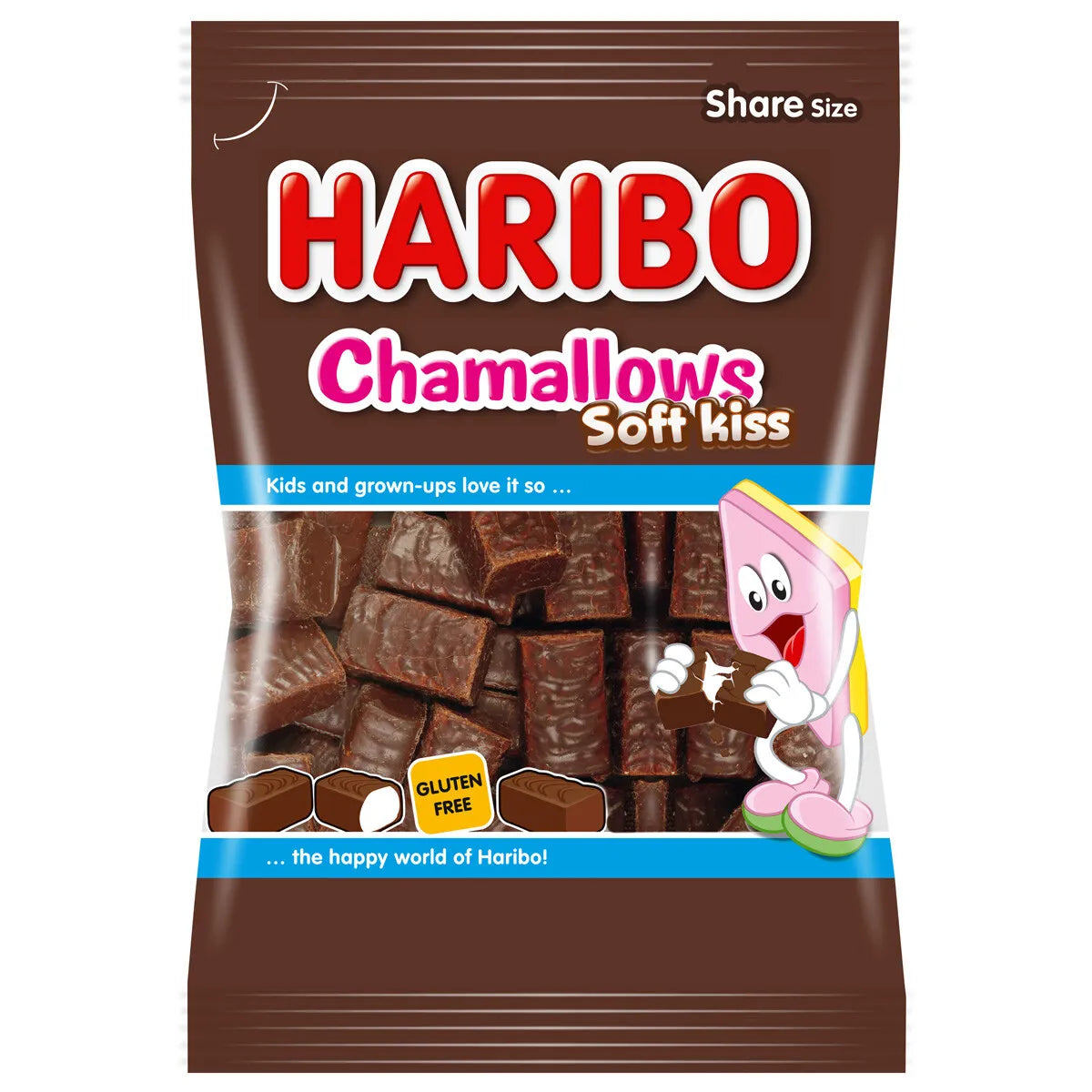 Haribo Chamallows Soft Kiss 200g (GERMANY)