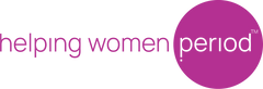 Helping Women Period logo.