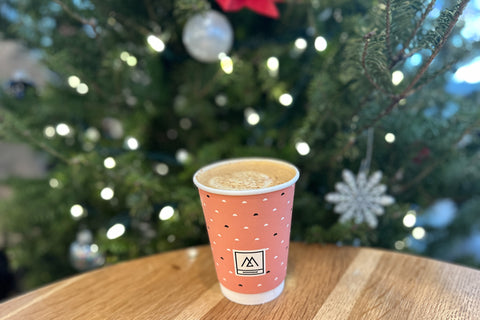 Monogram Egg Nog Latte Calgary