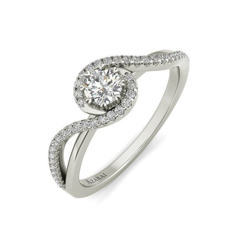 Ivy sterling silver engagement ring ON CLEARANCE | Azarai | Abuja ...