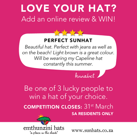 Love your Hat? Write a hat review