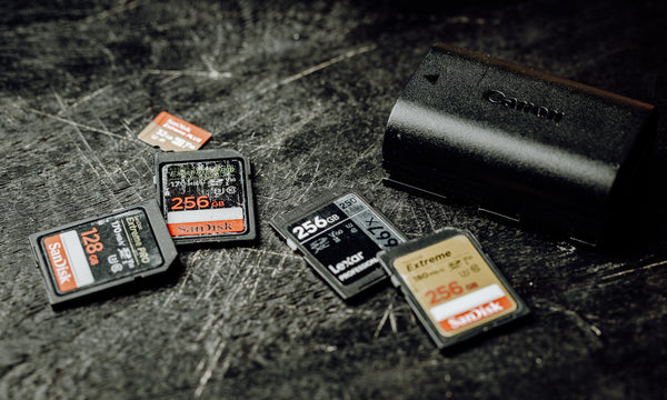 Photography memory cards