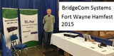 BridgeCom Systems Booth Ft Wayne Hamfest 2015