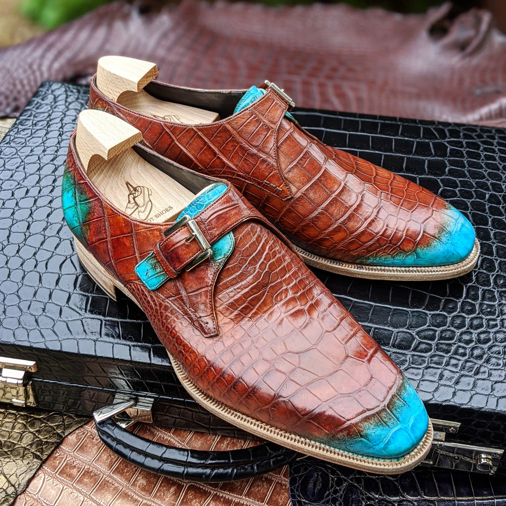 Ascot Monk Strap - Special Patina – Ascot Shoes