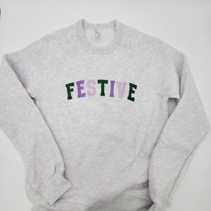 Festive Sweatshirt - Happy Day Collective