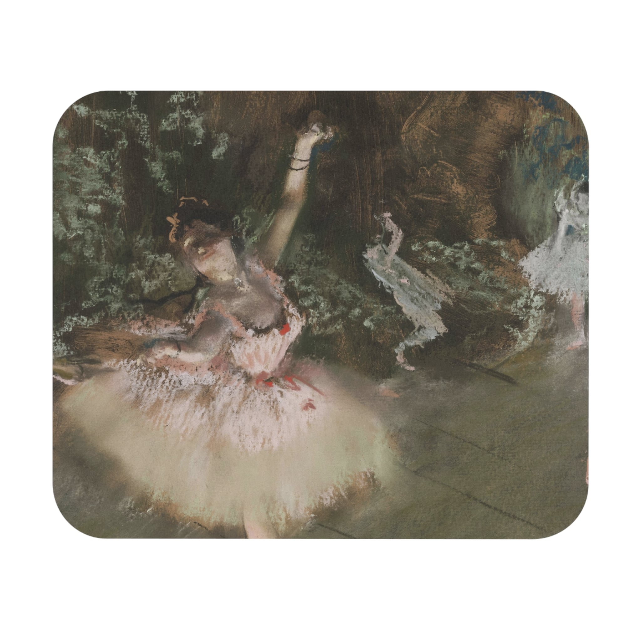 Ballerina Mouse Pad | Edgar Degas Ballet Art for Desk & Office Decor