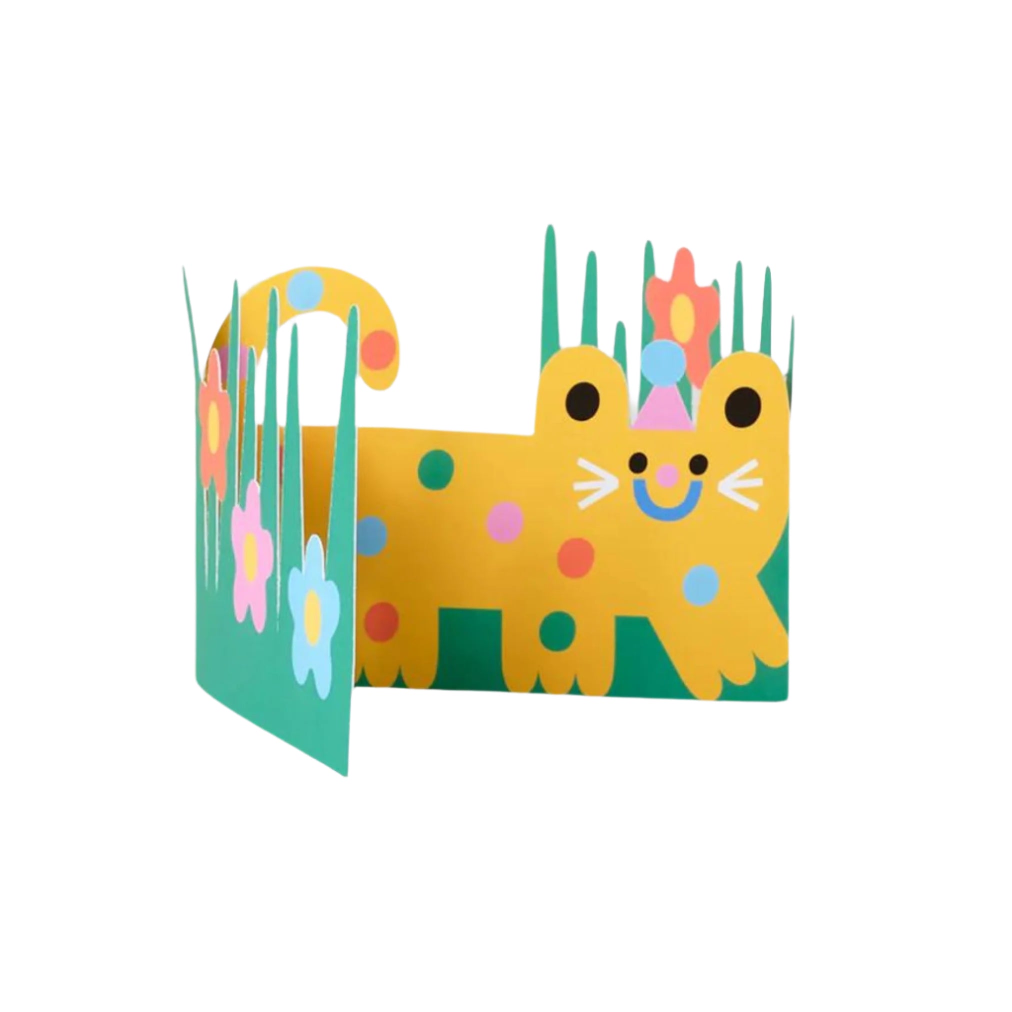Cat Fold Out Card